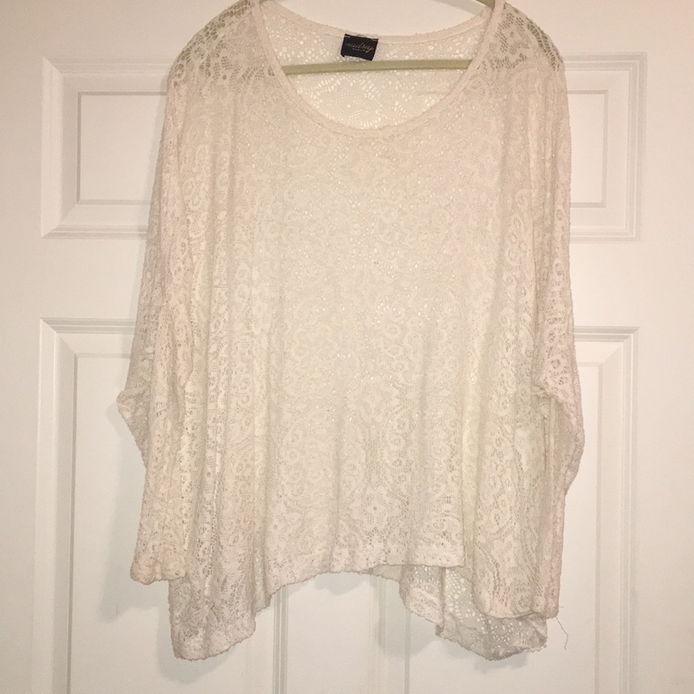 Crochet long sleeve top